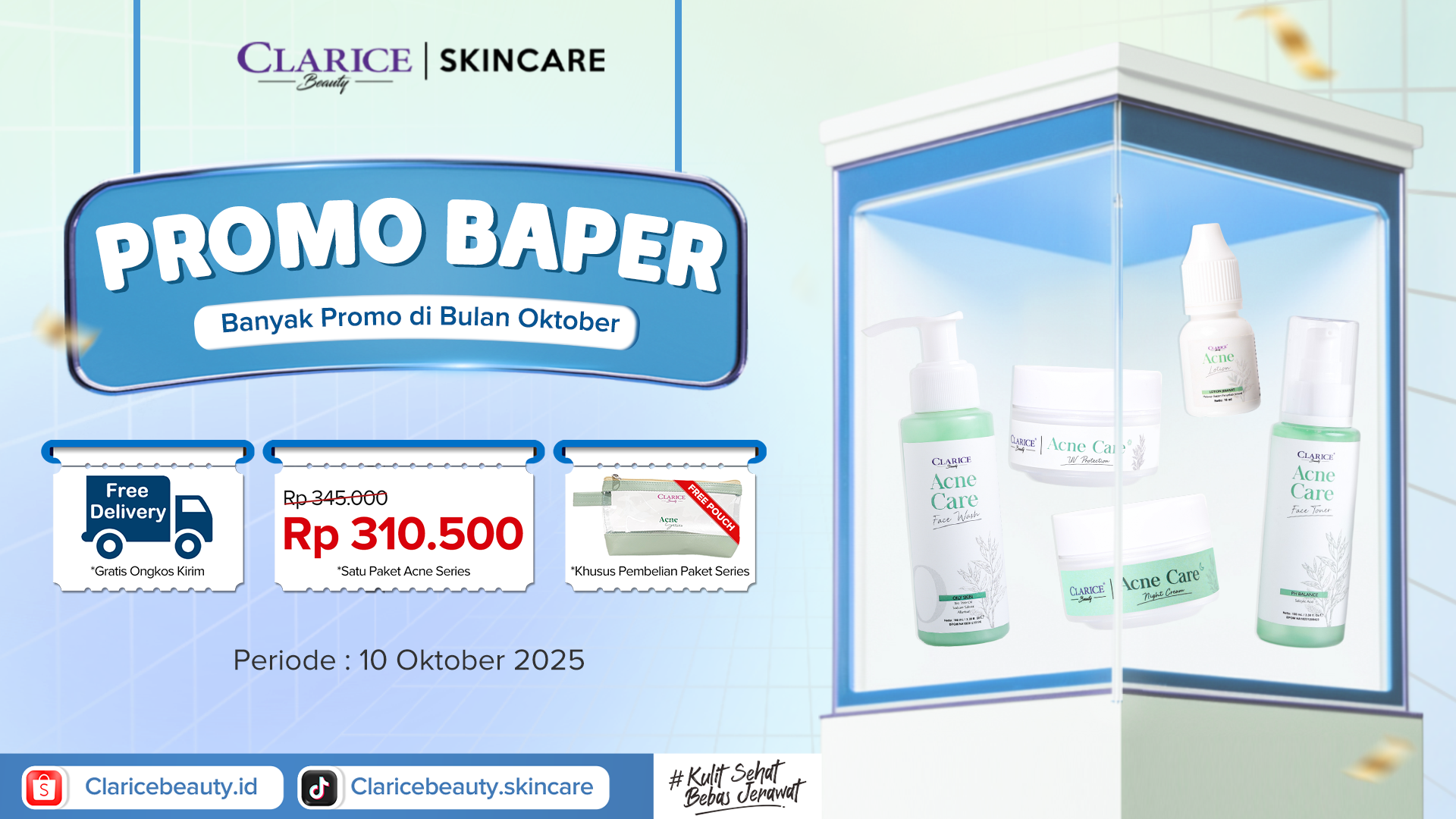 PROMO EVENT OKTOBER - CLARICE ACNE (LANDINGPAGE)